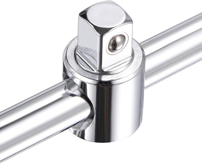 uxcell 3/8" Drive Sliding Wrench Breaker Bar T-Handle Socket Hand Tool