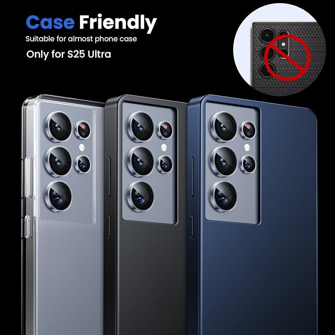 WSKEN for Samsung Galaxy S25 Ultra Camera Lens Protector