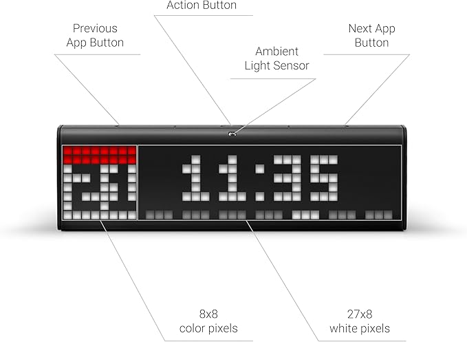 LaMetric TIME Wi-Fi Clock for Smart Home