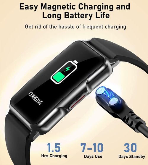 Mindrose Fitness Tracker Smart Watch - Heart Rate & Blood Oxygen Monitor | Pedometer for Men & Women