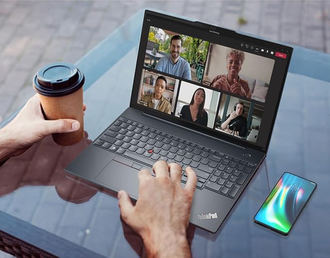 Lenovo ThinkPad E16, 16" Touchscreen, AMD Ryzen 7 250, 16GB DDR5, 512GB SSD | Business AI PC Laptop, FHD+ Anti-Glare, > Intel Ultra 7 155U, Numeric Keypad, IR Webcam, Thunderbolt 4, Ethernet, Win 11 Pro