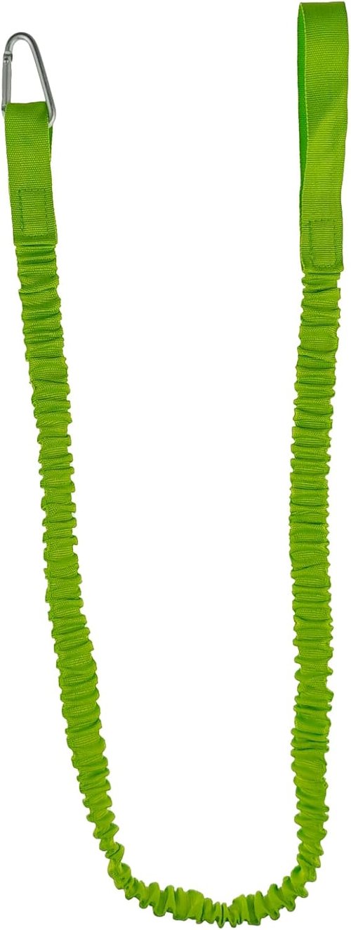 Kayak Paddle Leash - Stretchable Coiled Lanyard for Kayaks & Fishing Rods | Durable & Reliable