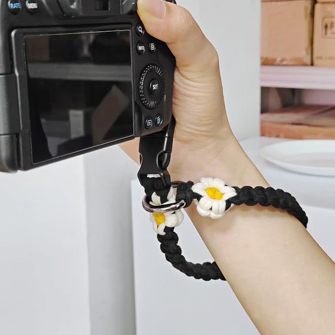 VICHUNHO Camera Wrist Strap, Secure & Adjustable DSLR Camera Hand Strap