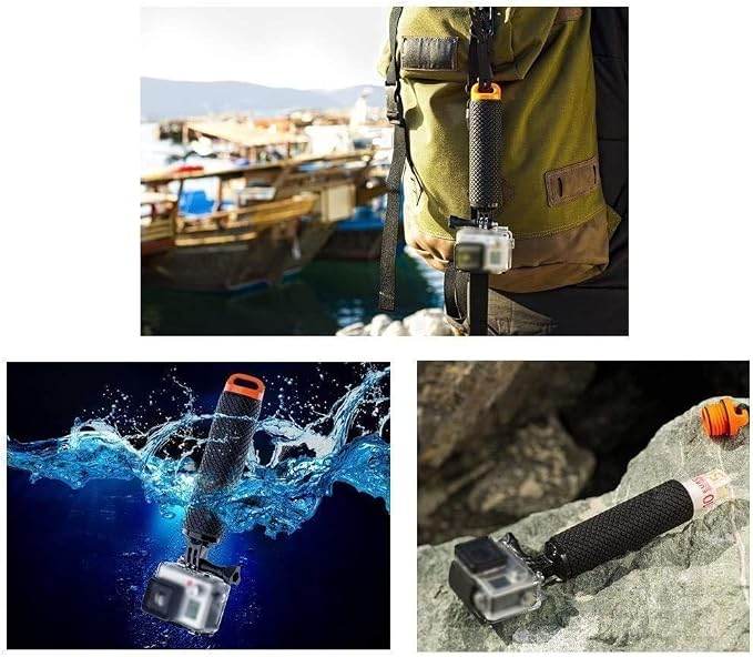 Handler Floating Hand Grip, Underwater Hand Stick Monopod Pole Compatible