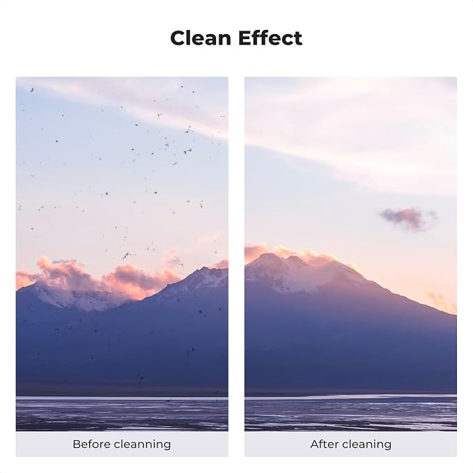 K&F CONCEPT 20ML*2 Camera Cleaning Solution, Microfiber Lens Cleaner Care Kit
