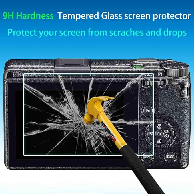 ULBTER Screen Protector for Ricoh GR III GR III X GRIII GR 3 GR3 GR IIIx GRIIIx