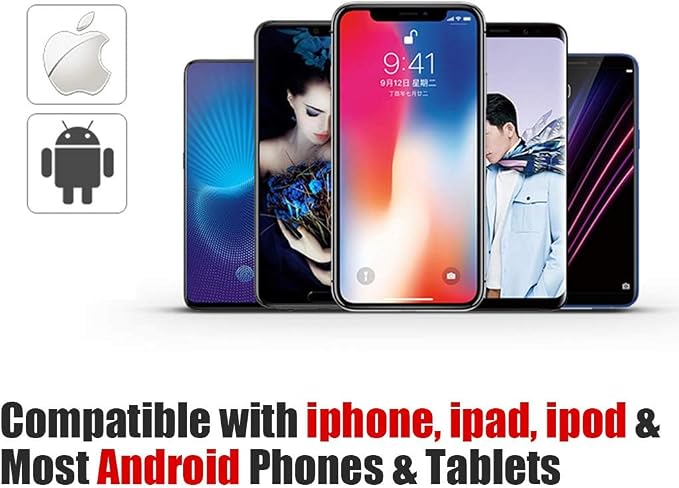 Bluetooth 5.0 Remote Shutter for iPhone & Android Camera Wireless Remote