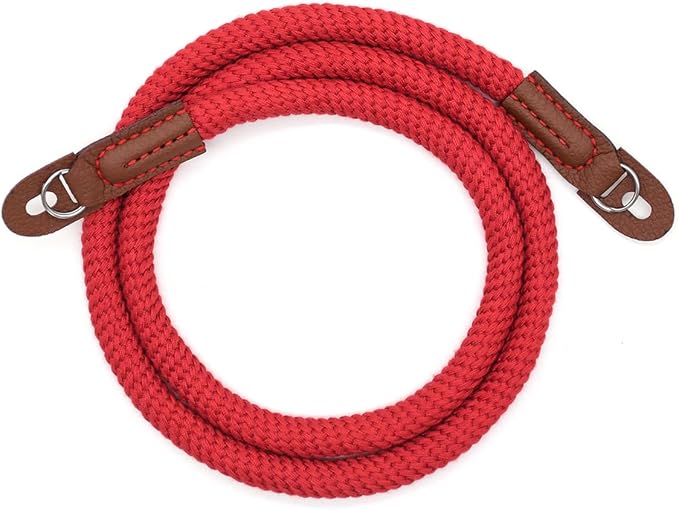 Camera Rope Strap 100cm Soft Cotton Camera Strap Vintage Neck Shoulder Belt