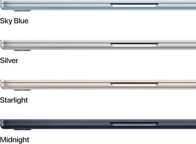 Apple 2026 MacBook Air 13-inch Laptop with M5 chip: Built for AI, 13.6-inch Display, 16GB Unified Memory, 512GB SSD, 12MP Center Stage Camera, Touch ID, Wi-Fi 7; Silver with AppleCare+ (3 years)