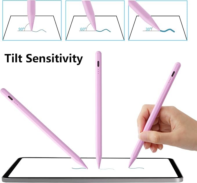 Stylus Pen for iPad A16 11th 10th 9th 8th 7th 6th Generation, iPad Pro 12.9 11