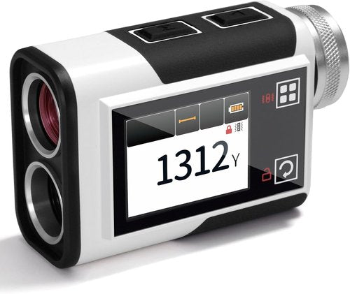 CIGMAN Golf Rangefinder - 1312 Yards with Slope, 2.4-Inch Color Touchscreen & Flag Lock Vibration