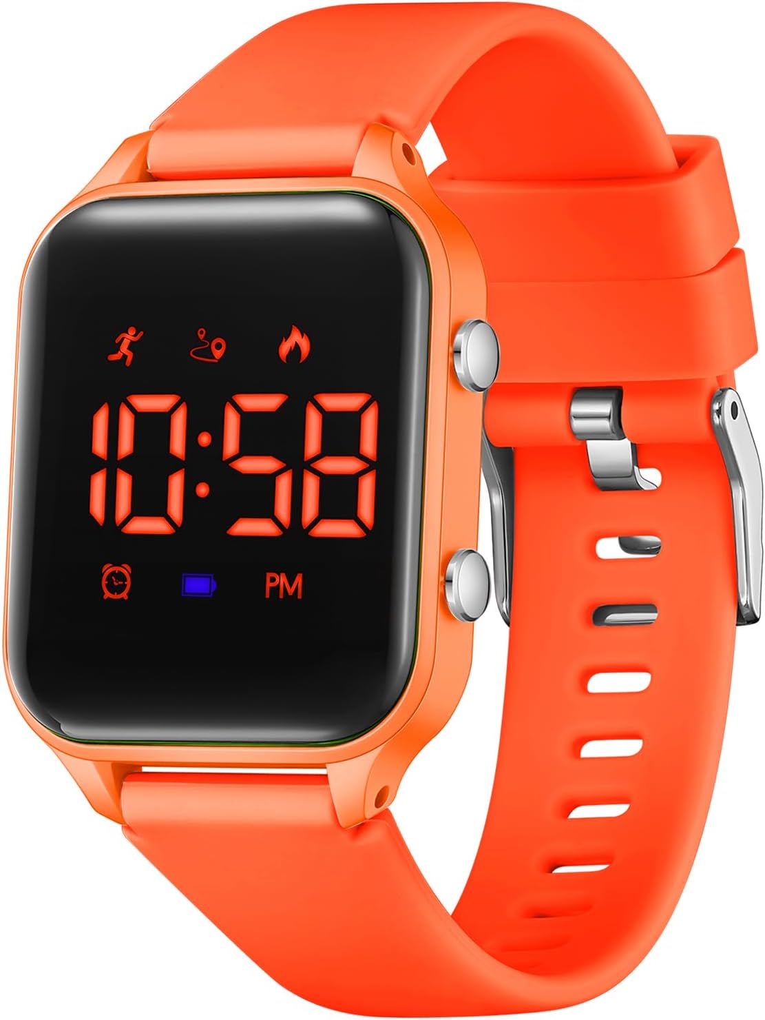 Skiennix Kids Digital Watch - Waterproof Sports Watch with Fitness Tracker & Pedometer | Ages 5-14