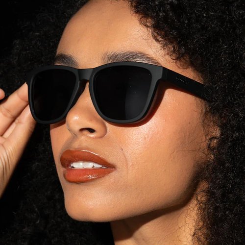 Goodr Polarized Sunglasses - A Unicorn's Calamity | Medium Size, Black Frames, UV400 Protection
