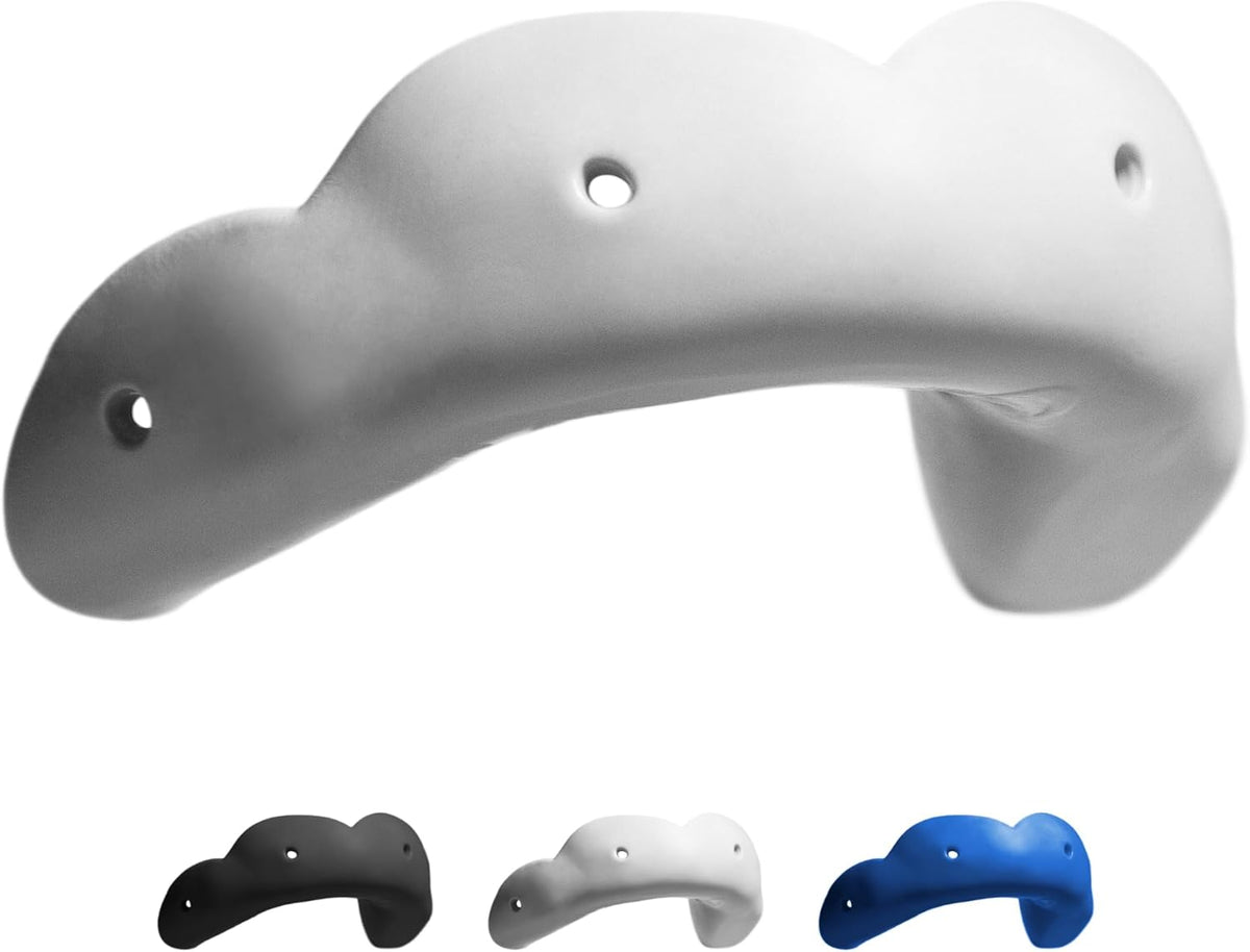 SISU Go Mouthguard - Low-Profile Snow White Protection for Soccer, Basketball & Action Sports | Remoldable Up to 20 Times