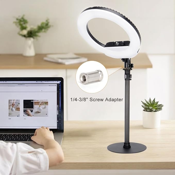Koolehaoda Carbon Fiber Desktop Monopod Stand,