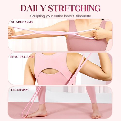 Figure 8 Resistance Bands by 2025 - Versatile Exercise Bands with Handles for Full-Body Workouts