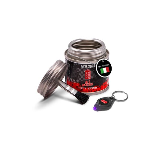 Errecom All Weather Bike Chain Lube - 1000 Miglia BKR 3103 | 2 Fl Oz (60 mL) Can with Brush Included