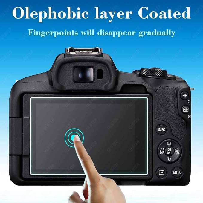 ULBTER Screen Protector for Canon EOS R50 EOS R8 EOSR50 Camera 9H Tempered