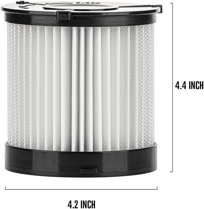 ReliaRoads RCSV-20 Vacuum Filter Replacement for ReliaRoads 20V Cordless Wet/Dry Vac