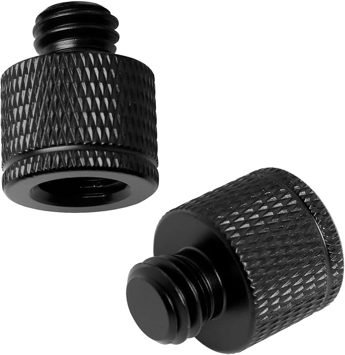 4PCS M10 Female to 3/8 Male Tripod Screw Adapter Aluminum Alloy Camera Mount