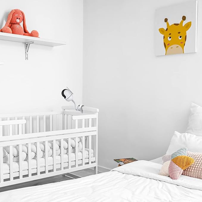 bonoch Baby Monitor Mount for BBM01/ BBM02/ BBM03/14 Crib Camera Holder Wall