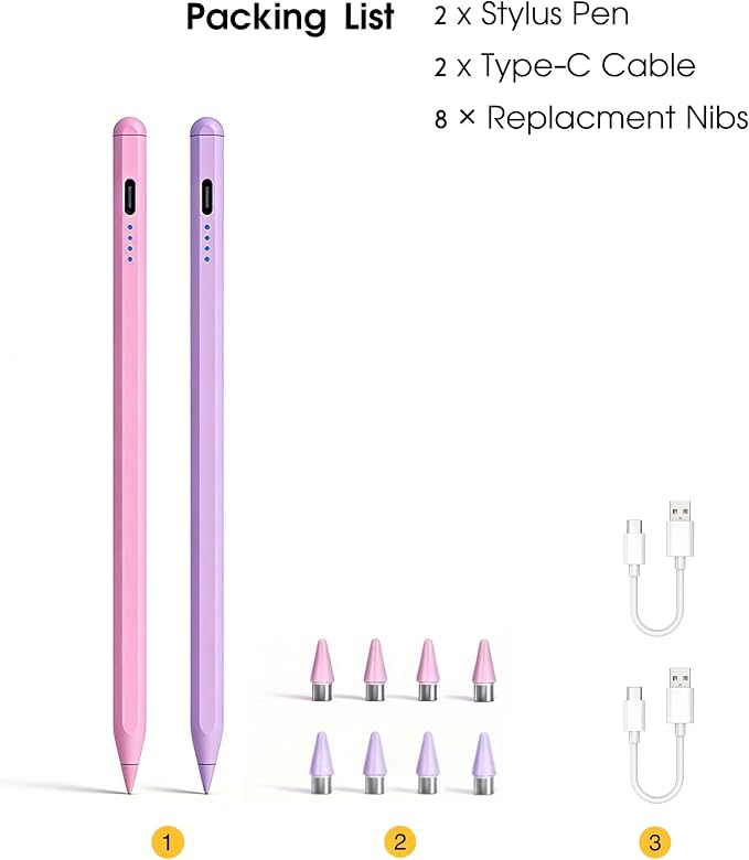 Stylus Pen for Samsung Galaxy Tab A11 / A11+, A9 / A9+, A7 Lite, Active