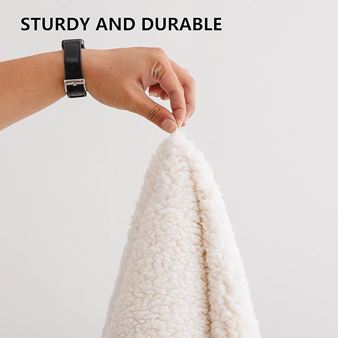 Waterproof Dog Blanket for Medium Dog, Leak Proof Pet Couch Sherpa Throw Blankets for Cat, Reversible Sofa Bed Protector Machine Washable-30 x40,Darkgrey