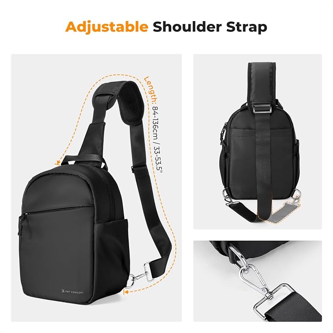 K&F CONCEPT Small Camera Bag for Photographer, Camera Sling Crossbody bag for