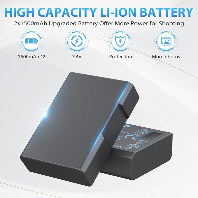 LP EN-EL14 EN EL14a Battery Charger Pack, P7800 & More