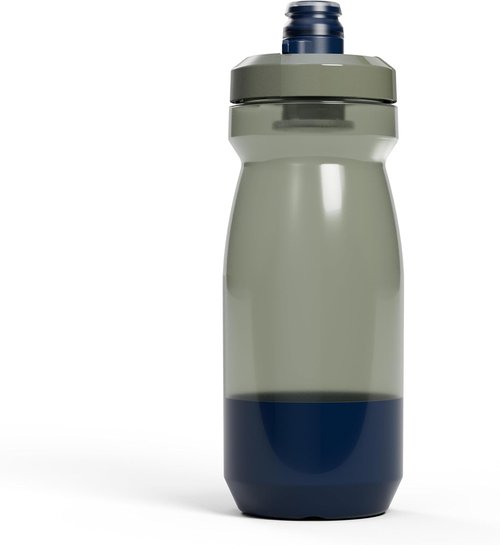 CamelBak Podium Water Bottle - Squeeze Design for Easy Hydration | 21oz Mercury Fog