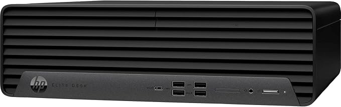 HP Elite 805 G9 SFF Business Desktop Computer, AMD Ryzen 5 8500G, 32GB DDR5, 2TB PCIe SSD, Radeon 740M Graphics, Dual 4K Display Support, USB-C, HDMI, RJ-45, Wi-Fi, Wired KB & Mouse, Win11 Pro