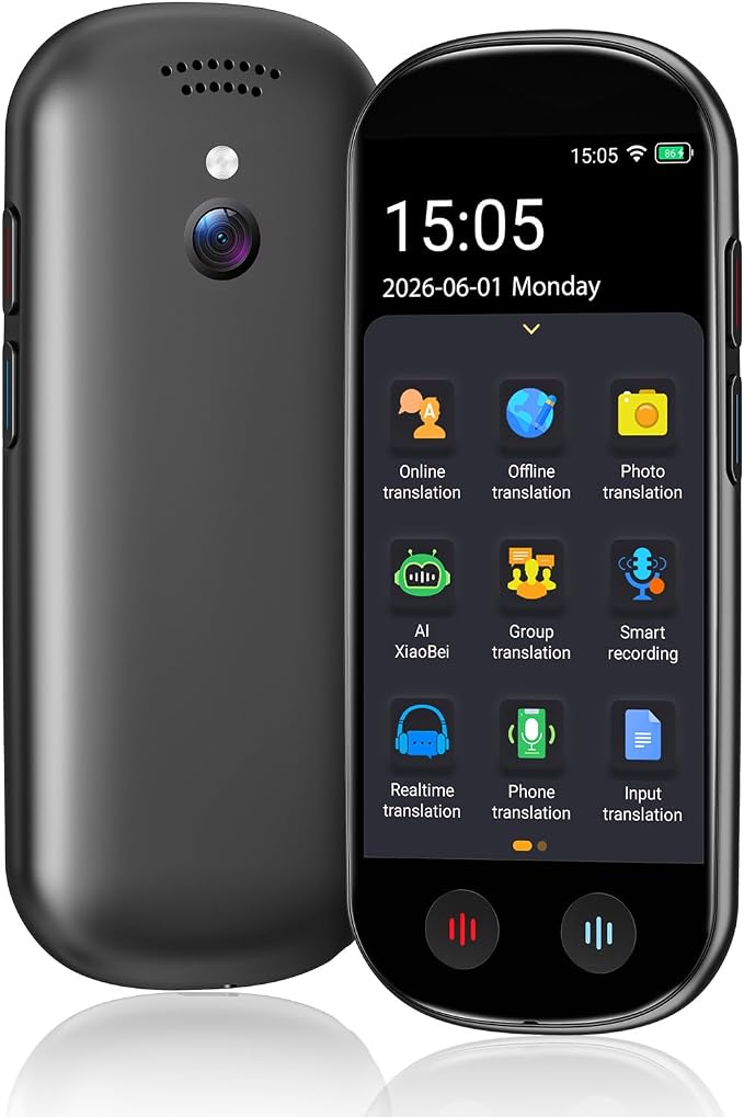Language Translator Device, Upgraded AI Translator