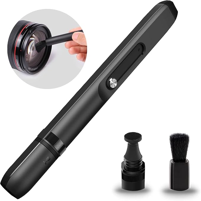 VSGO Professional Lens Cleaning Pen, Double-Ended Lens Brush