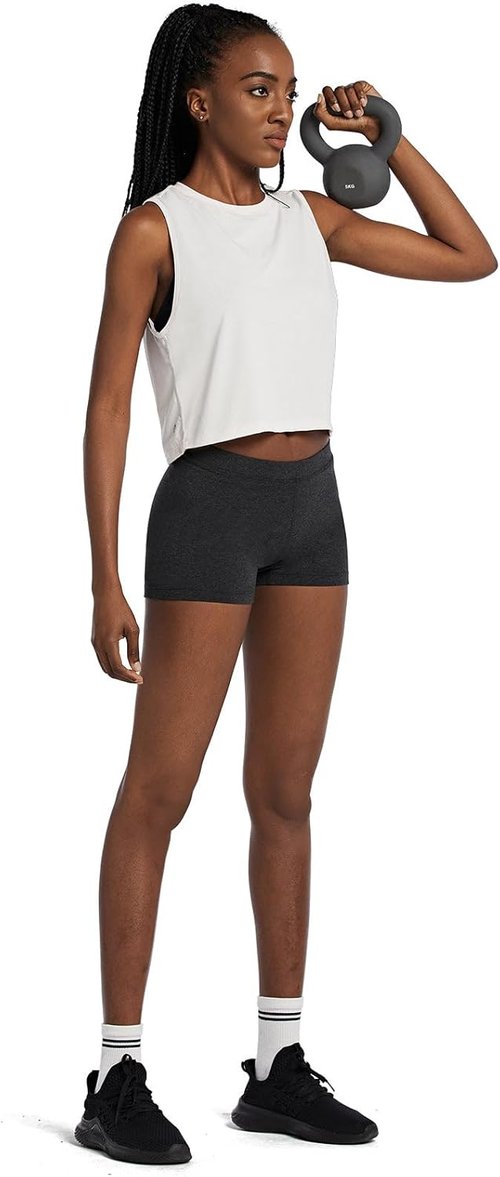 Baleaf Workout Tops - Women's Quick Dry Crop Tank for Gym & Yoga | Sleeveless, Loose Fit