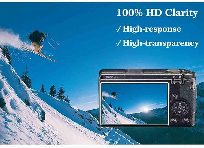 ULBTER Screen Protector for Ricoh GR III GR III X GRIII GR 3 GR3 GR IIIx GRIIIx
