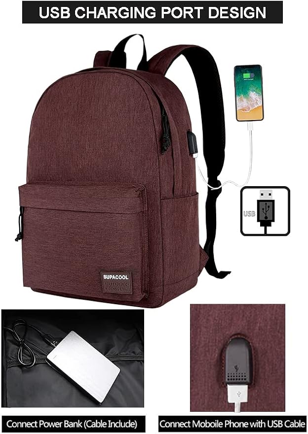 SUPACOOL Casual Laptop Backpack