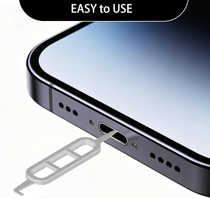 8PCS USB-C Charger Port Cleaning Tool, Dual-Sided Port Cleaner Kit