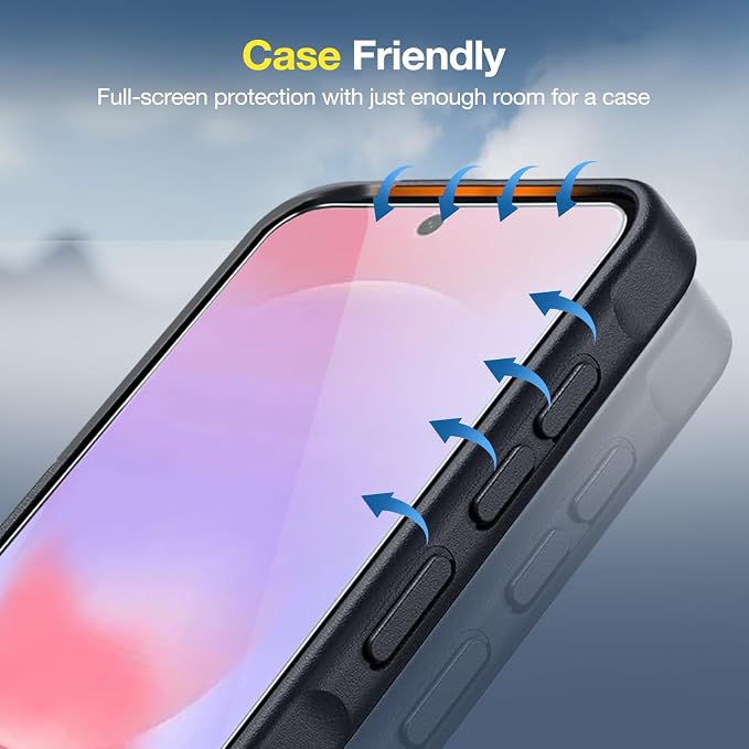 2+2 Pack for Samsung Galaxy A37 5G Screen Protector & Camera Lens Protector