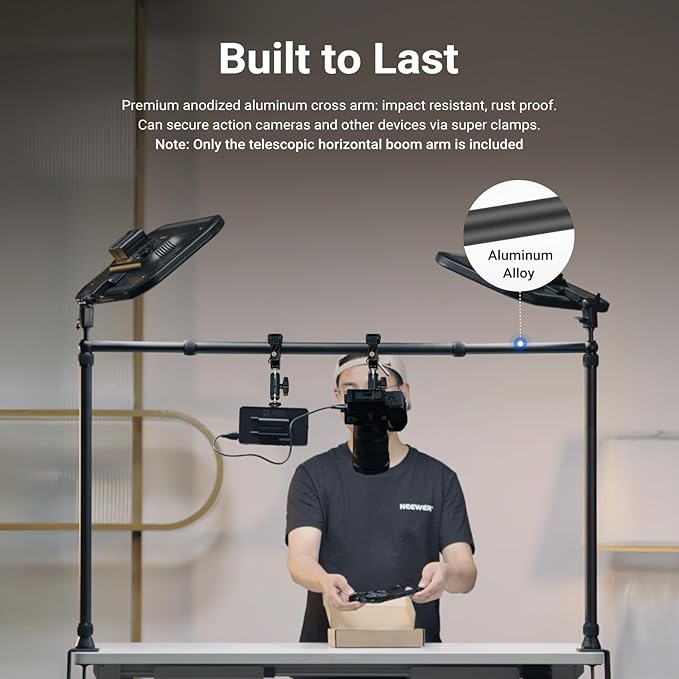 NEEWER 2.8-4.9ft Horizontal Boom Arm Only