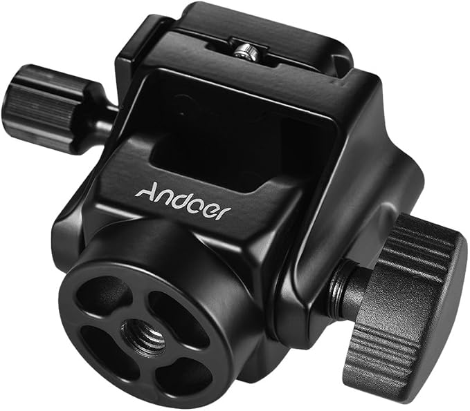 Andoer M-12 Monopod Tilt Head Panoramic Head Telephoto Bird Watching
