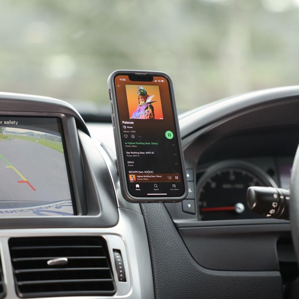 Quad Lock Adhesive Dash/Console Car Phone Holder for iPhone,Galaxy, Pixel and Universal Adaptor