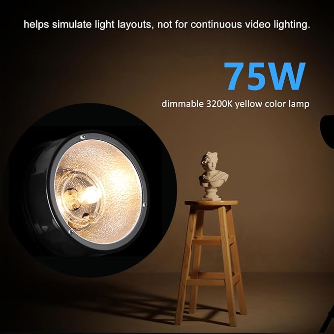 Godox Studio Flash Light Kit for Photography, Strobe Softbox Lighting Kit