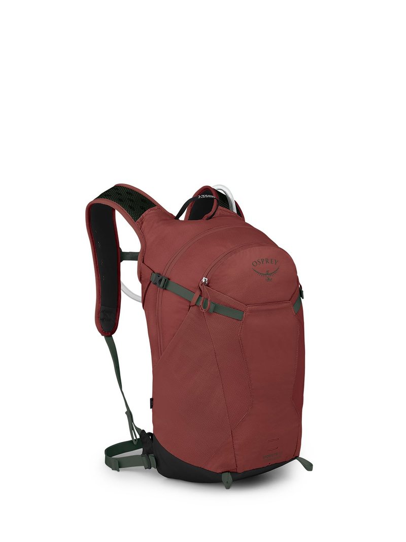 Osprey Sportlite 20L Lightweight Hiking Backpack with Hydraulics Reservoir for Men and Women, Acorn/Bonsai