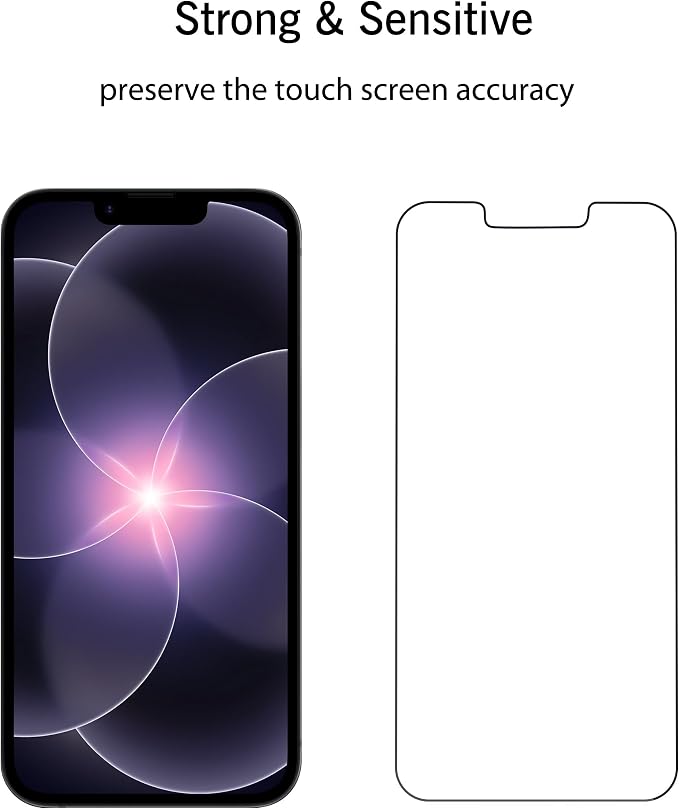 Ailun Screen Protector for iPhone 17e / iPhone 16e / iPhone 14 / iPhone 13 /