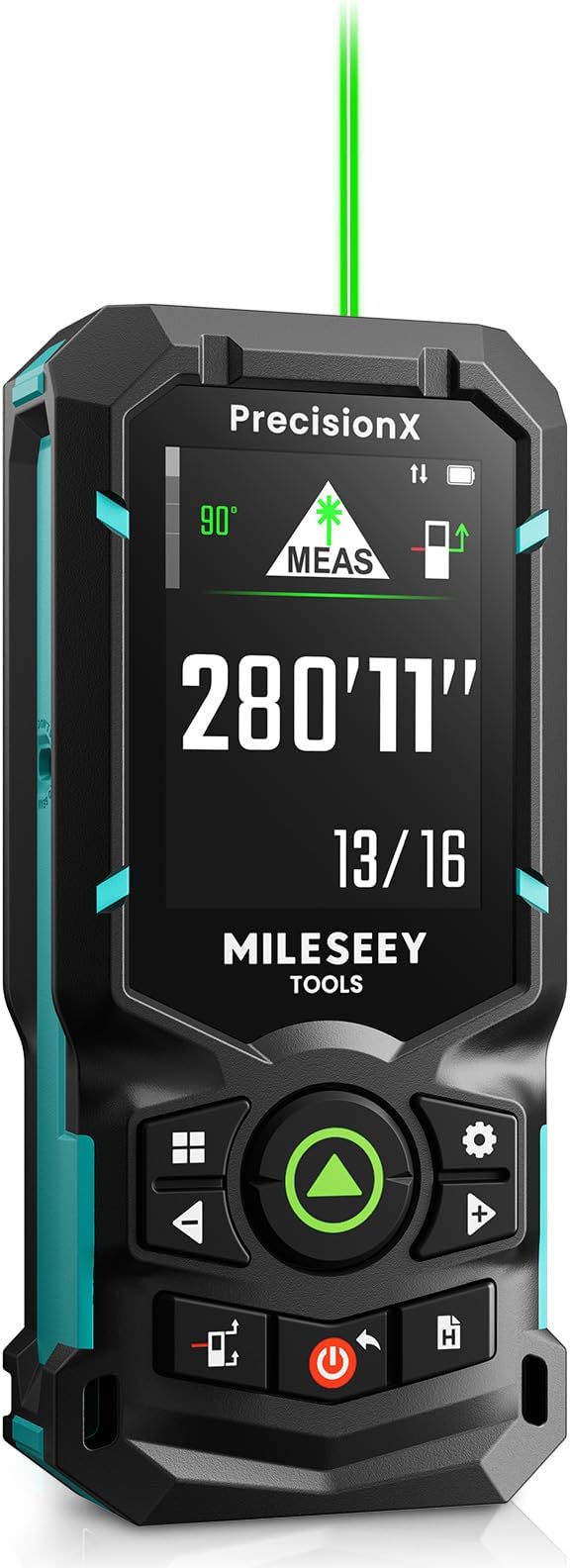 MILESEEY S50 Green-Beam Laser Distance Measure - 400ft Laser Measure