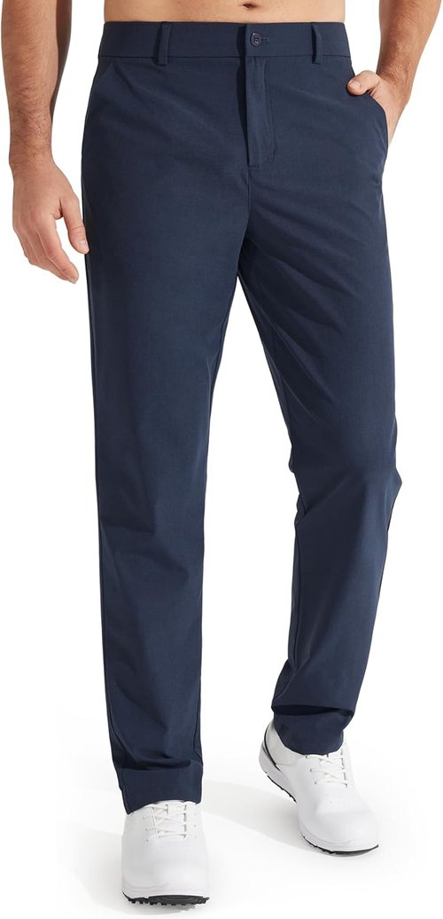 Libin Men's Golf Pants - Quick Dry Lightweight Stretch Trousers | Casual Comfy Fit in 30"/32"/34" Sizes