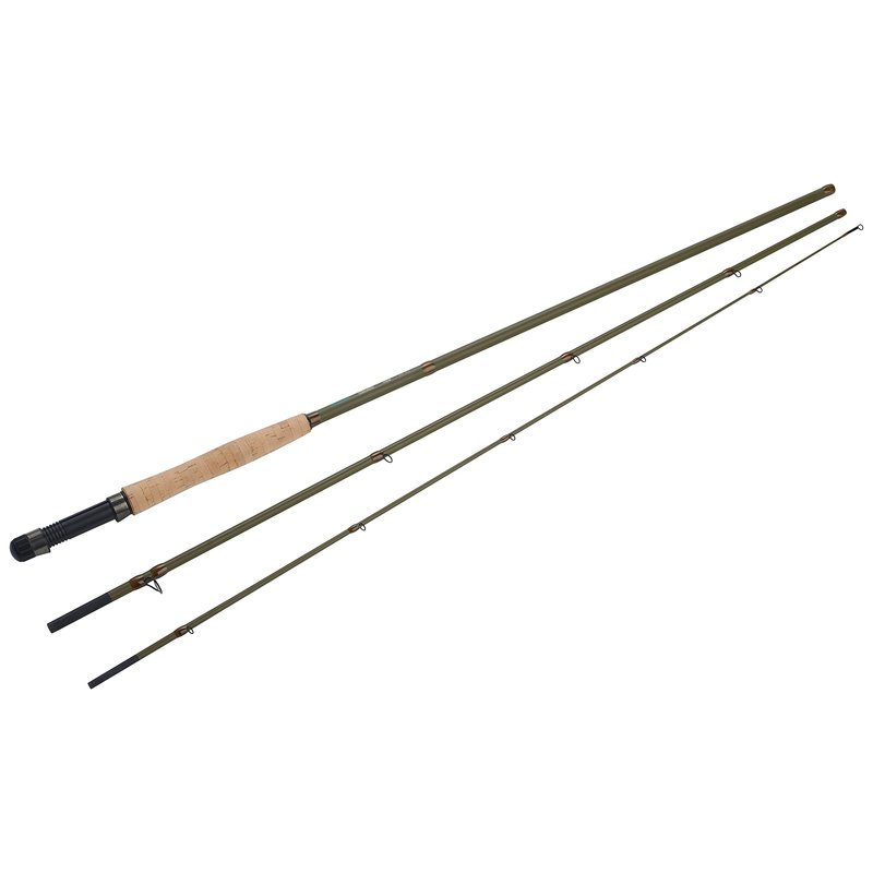 Shakespeare Cedar Canyon Stream Fly Fishing Rod, Olive Green, 8'6" - 5/6wt - 3pc