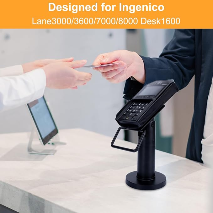 POS Terminal Stand for Ingenico Lane/3000/3600/7000/8000, Point of Sale Square