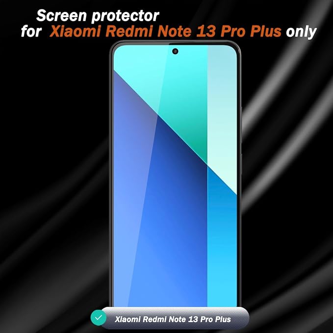 3+2 Pack Screen Protector for Xiaomi Redmi Note 13 Pro Plus Flexible TPU Film