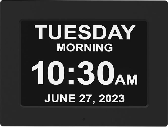 American Lifetime 【New 2025】 Dementia Clock Large Clock